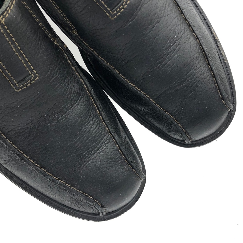 Clark’s Pickett Mens Size 8.5 Black Slip On Walking Shoe - Picture 4 of 13